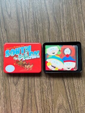 Kids Wallet - Red Tin Gift Set